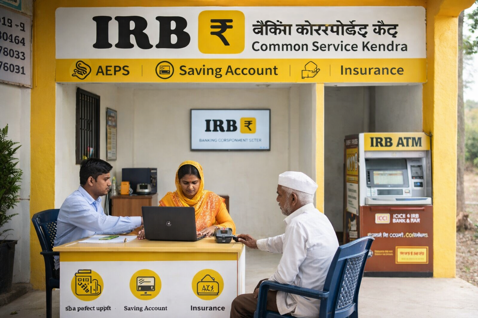 INTERNATIONAL RESOURCE BANK (IRB) MINI BRANCH